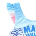 thumbnail image 5 of Disney Lilo & Stitch UPF 50+ Bathing Suit Tankini and Bikini Bottom Swimsuit Set (Girls), Sizes 3T-7, 5 of 7