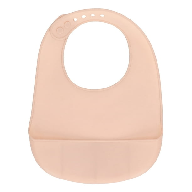 Babero para comer para bebé,Babero de silicona Babero suave impermeable para bebé Babero de silicona Artesanía superior