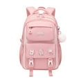 thumbnail image 1 of Stylish Girls Shoulder Bag Durable Cloth Backpack Ideal For School Travel And Everyday Use, 1 of 6