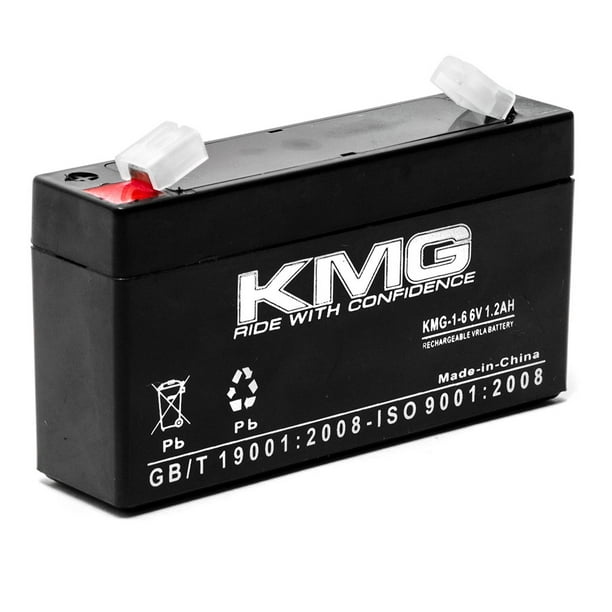 KMG Batterie de Remplacement 6V 1.2Ah Compatible avec NOVAMETRIX 444201
