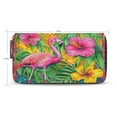 thumbnail image 2 of Qxltty Pink Flamingo Women's Leather Wallet Fashion Retro Multi Card Holder with Cell Phone Pocket Mothers Day Gifts, 2 of 6