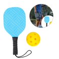 thumbnail image 3 of Juego de 2 raquetas de Pickleball de madera con estuche de transporte, ligeras y cómodas. 1 raqueta 1 bola, 3 of 9