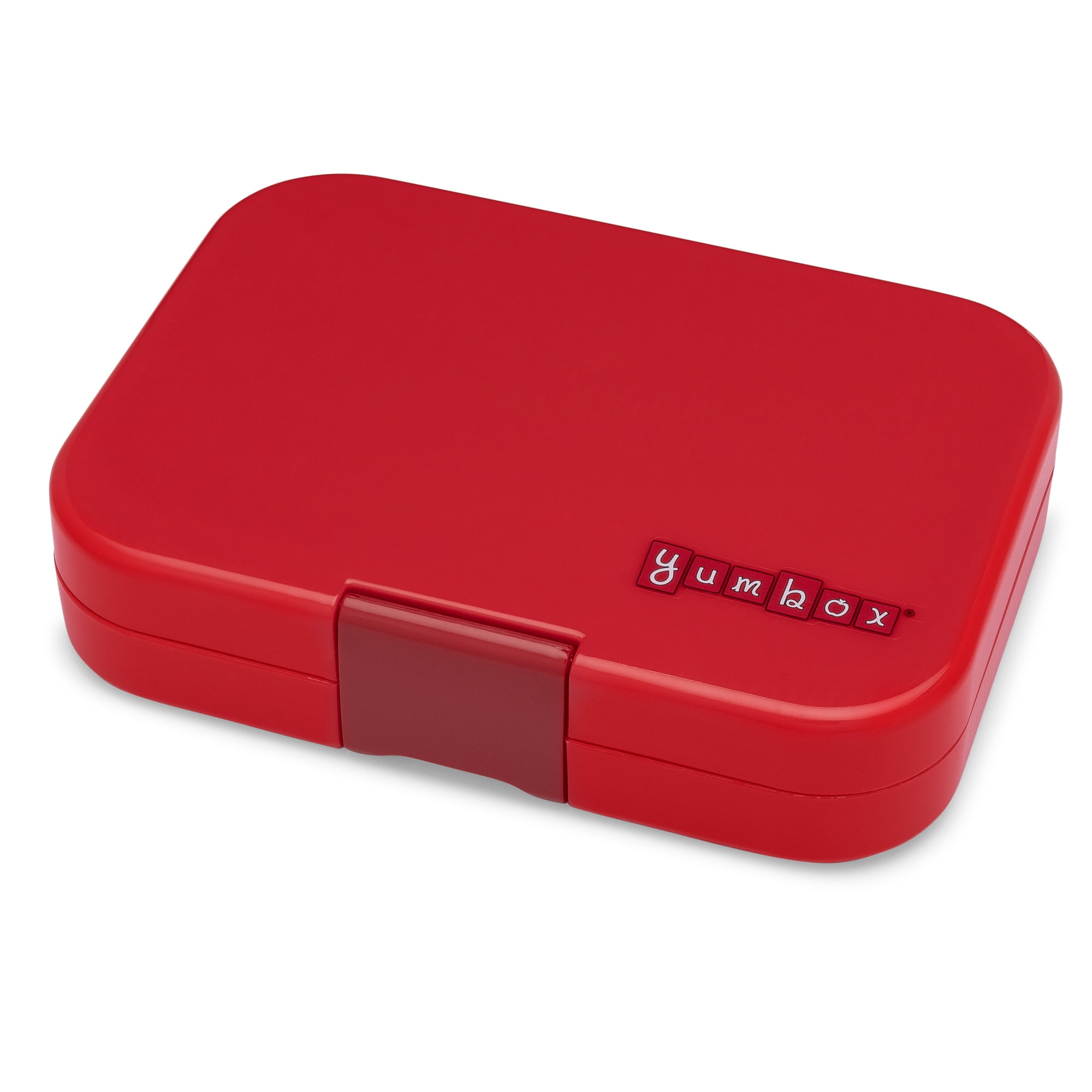 Yumbox Panino Leakproof Bento Lunch Box – Wow Red Dino, 4 Compartments, Removable Tray, BPA-Free.