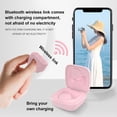thumbnail image 3 of pitrice Magnetic Suction Remote Control With Charging Case Remote Photography Bluetooth Remote Control Phone white, 3 of 6
