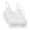 White, variant on Xmarks 3 Pieces Mini Camisole Bra Padded Bra Tank Top Bra Women Sports Bra with Straps