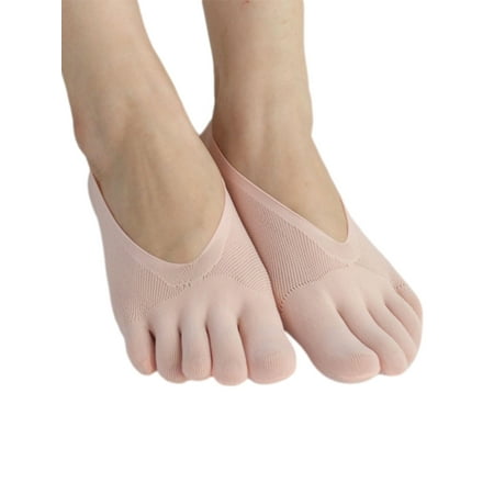 

GirarYou Women Summer Five-finger Socks Heel Dispensing Low Cut Ankle