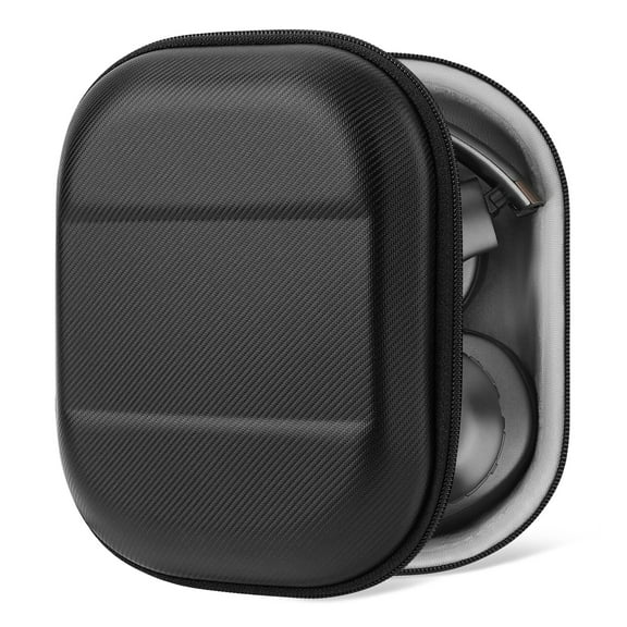Geekria Shield Headphones Case Compatible with JBL TUNE 770NC/750, Tour ONE M3, E65 BTNC, Replacement Hard Shell Travel Carrying Bag with Cable Storage (Black)