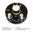 thumbnail image 3 of Stereo Amplifier Module, Treble Bass Adjustment 9 SMD Capacitors Power Amplifier Board  Heat Dissipation 2.1 Channel  for Audio Equipments, 3 of 7