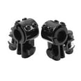 thumbnail image 6 of NS 1 Pair 1" 1.25" Iron Rubber Crash Bars Footpeg Guard Mounting Foot Peg Clamps Black For all motorcycles with 1" (25mm) or 1.25" (32mm) Highway Bar / Crash Guard Ba, 6 of 10