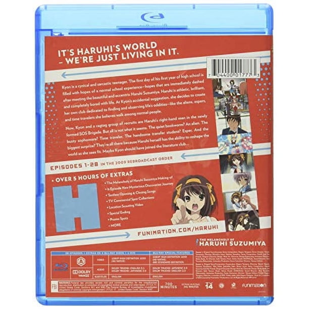 The Melancholy of Haruhi Suzumiya: Seasons One and Two (Blu-ray