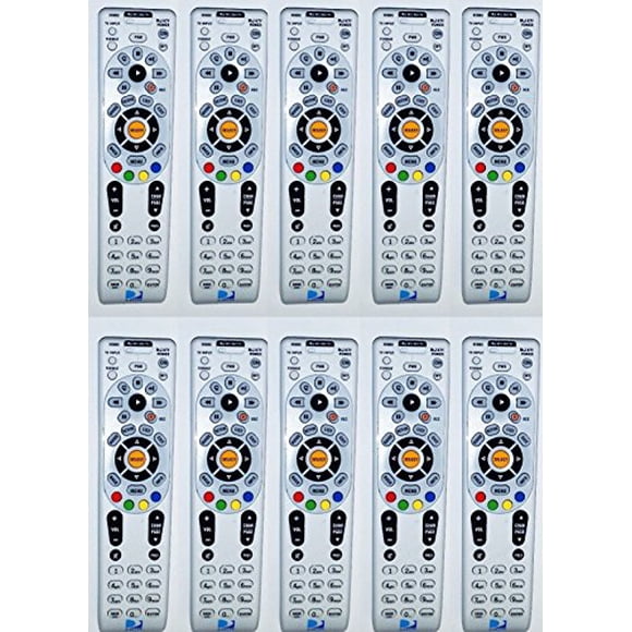 10 Pack - DIRECTV IR / RF Universal Remote Control (RC66RX)