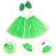 thumbnail image 2 of KAKOWELY 1 juego de disfraz para el Día de San Patricio, accesorios para fiesta infantil, diadema con lazo y falda tutú, 2 of 5