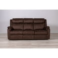 thumbnail image 3 of Global Furniture USA U7303C Domino Coffee Reclining Sofa with Storage Drawer, 3 of 6