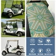 thumbnail image 6 of Breathable and Soft Mandala Golf Cart Seat Cover 51" x 31", Microfiber Towel for Universal Front Bench Fit, 6 of 8