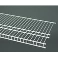 thumbnail image 2 of Closetmaid 471700 Superslide Ventilated Wire Shelf, White, 6-Ft. x 12-In., 2 of 2