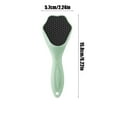 thumbnail image 3 of Plastic Foot Grinder File, Removes Dead Skin & Calluses, White Green, 6.22x2.24x1.18in, Pedicure Tool & Hygienic, 3 of 6