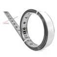 thumbnail image 3 of Stainless Steel Adhesive Scale Precision Woodworking Guide Rail Self-Adhesive Tape Measure Metal Ruler with Glue,C-100cm, 3 of 5