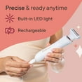 thumbnail image 6 of Finishing Touch Flawless Underarm Hair Removal Electric Razor Device, Designed to Shave and Contour Womens Sensitive Underarm Area, Cordless Groomer, Painless for All Skin Types, 6 of 11