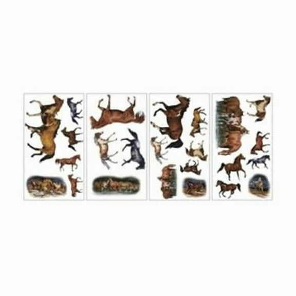 Wild Horses Peel & Stick Applique