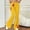 Yellow, variant on FRSASU Flare Leggings for Women, Rose Printed Elastic Waist Yoga Pants Bootcut Flared Leggings Yellow