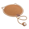 thumbnail image 1 of STARTIST Cat Scratch Mat Floor Scratching Pad Cat Scratch Pad for Indoor Cats Bedroom Brown, 1 of 5