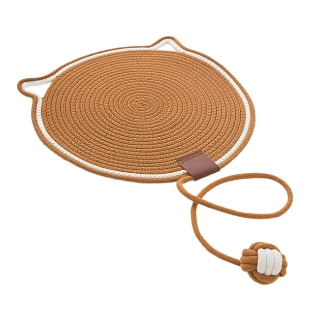 DOLITY Tapis à Griffer pour Chat Tapis à Griffer pour Intérieur Chambre de Chats Marron