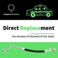 thumbnail image 5 of Tuyau de Décharge de Réfrigérant de Climatisation de Voiture 9776226401 compatible avec Santa Fe 2000-2005, 5 of 5