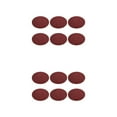 thumbnail image 1 of relayinert 6pcs/set Waterproof Place Mats Easy Wash Durable Elegant Non-Slide For Home And Restaurant Plastic Non- Slide Place Mat wine red 45*32.5cm 2Set, 1 of 6