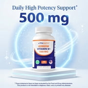 Vitamatic Vitamin B1 (Thiamine) 500mg, 120 Capsule