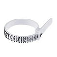 thumbnail image 2 of Besufy Ring Sizer Circle Reusable Gauge Finger Size Measuring Tool for Jewelry Shop White, 2 of 8