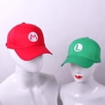 thumbnail image 3 of Gorra de algodón bordada, gorra de béisbol con visera y protección solar, 3 of 6