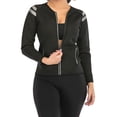 thumbnail image 5 of FUTATA Women Hot Sweat Sauna Jacket Slimmer Workout Suit Weight Loss Sauna Shirt Body Shaper, 5 of 6