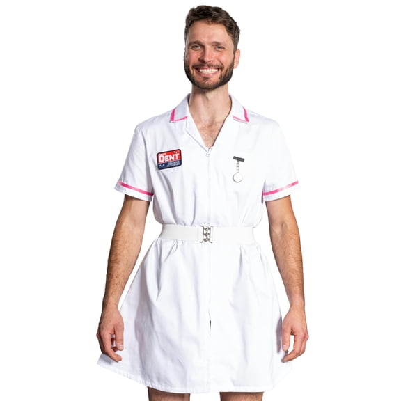 Dent Super Hero Villain Character Nurse Cosplay Halloween Costume Set