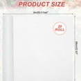 thumbnail image 2 of Uxcell Flower Wrapping Paper Cotton Tissue Paper for Flower Bouquet Gift Wrapping White, 2 of 6