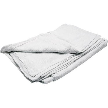 Allstar Performance Shop Towels - Cloth - Terry White - Set of 12 ALL12012