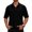 11#Black, variant on Men's Polo Shirts Short Sleeve Quick Dry Outdoor Golf Sports Shirts with Pocket Coffee L