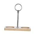 thumbnail image 2 of deevoka and Pepper Mill Tray Accessories Decoration Kitchen Wooden Coaster Tray, 2 of 9