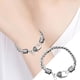 thumbnail image 3 of Pulsera Bsk con cierre de langosta de plata tibetana antigua y retro europea, 3 of 8
