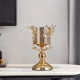 thumbnail image 5 of Candelero de hierro Colco Candelero de cristal elegante 12.5x12.5x24.5cm, 5 of 8