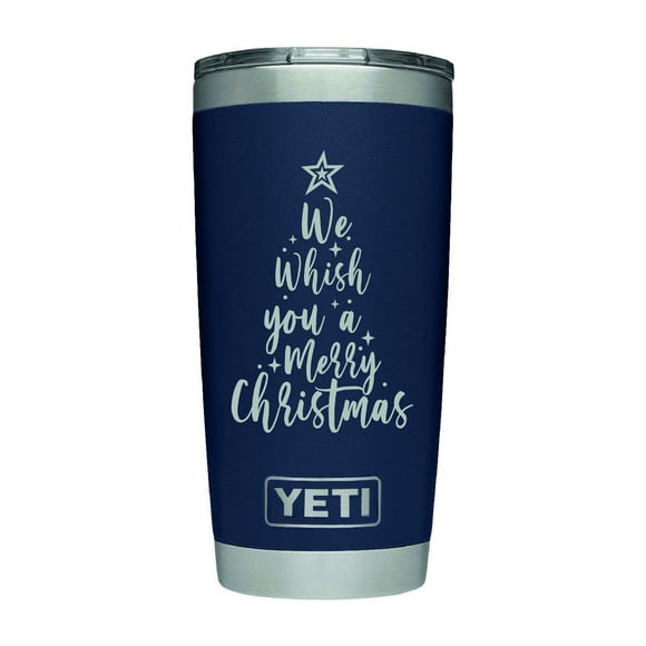 Termos Yeti Marry Christmas Navidad Láser Original Yeti Tumblers Yeti 20Oz