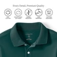 thumbnail image 2 of Lands' End Kids School Uniform Polo – 100% Cotton Comfort That Lasts All Year, Easy-Care, Short Sleeve, 2 of 3