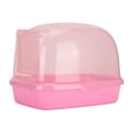 thumbnail image 1 of Pequeña Mascota Limpieza Baño Hámster Puerta Automática Abrir Cerrar Bañera Pequeña Mascota Limpieza Baño Casa Rosa ANGGREK Otros, 1 of 8