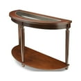 thumbnail image 3 of Bowery Hill Grandia Transitional Wood 1-Shelf Console Table in Dark Cherry, 3 of 7