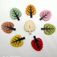 thumbnail image 4 of 50 Pieces Vintage Wooden Buttons Buttons for Sewing Scrapbooking, 4 of 8