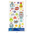 thumbnail image 4 of Hello Hobby Multicolor Robots Designer Stickers, 37 Count, 4 of 4