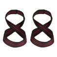 thumbnail image 2 of sunsanly 2Pcs Figure 8 Lifting Strap Men Women Anti-Slip Weightlifting Grip Band Bodybuilding Powerlifting Strength Training Home Gym Deadlifts Wrist Strap, 2 of 7