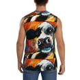 thumbnail image 4 of Balery Cow Camisetas sin mangas para hombre, absorbe la humedad y protege contra el mal olor.-3X-Large, 4 of 7