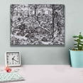thumbnail image 4 of Epic Graffiti 'Garden Of The Hospital In Arles' by Vincent Van Gogh, Giclee Canvas Wall Art, 16"x12", 4 of 8
