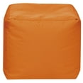 thumbnail image 1 of Gouchee Home Cube Brava Clémentine – Pouf cube hydrofuge rempli de billes de polystyrène, léger et portable, pour salon ou dortoir, 1 of 7