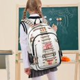 thumbnail image 7 of FORMRS Unisex School Backpack 17" Student Travel Bag with Laptop Compartment, Holiday Train, 7 of 7
